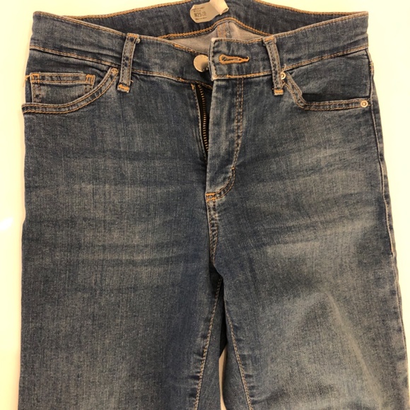 Topshop Leigh Jeans Mid Blue - Picture 6 of 7